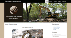 Desktop Screenshot of praguedozerservice.com